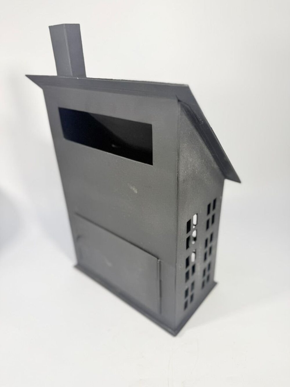 Candle Holder Luminary Metal Primitive House Vintage Colonial Zinc Metal Porch T - Picture 8 of 16